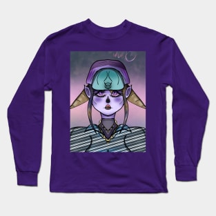 Alien girl Long Sleeve T-Shirt